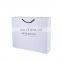 White Cardboard Paper Bag Luxury Shopping Bag Offset Printing Handling Clothing Packaging Bag