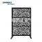 laser cut metal room divider folding screen