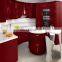 New black lacquer mdf kitchen overhead cabinet doors design