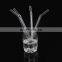 Release Customised Environmental Reusable Transparent Cute Borosilicate Glass Smoothie Straws