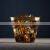 Disposable 9 Oz Gold Rim Plastic Cups For Wedding Decoration Party