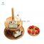 3 Tier Wooden Cake Stand Bamboo Wedding Tired Cupcake Stand Serving Tray Fruit Platter Cake Holder for Wedding Decoration