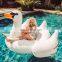 2021 New design summer hot sale swimming pool inflatable swan float