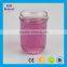 Bulk 280ml cheap food storage jar glass embossed mason jar