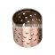 Agricultural Machinery Parts Round Oil Hole Split Bronze Bearing Bushing with Seal Ring,Free Sample