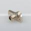 FC-FC APC Rectangle SM double D zinc alloy green Fiber Optic Coupler Adapter