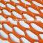 Aluminium expanded metal mesh for building cladding facade