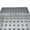 304L 316L Round Hole Perforated Metal Sheet Stainless Steel Slotted hole Perforated Plate