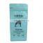 Food Grade 8 sides seal flat bottom 250g coffee  bag with valve and Pull Tab Zipper