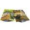 Custom resealable 3 side sealing spice packaging bags food mylar foil aluminum seasoning packaging pouch