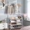 Adult Shoes Stand 5 Layer bathroom clothes stand Hats Rack Iron Metal Adjustable Shoe Racks
