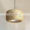 Hot Sale Colorful Bamboo Ceiling Lamp Lampshade, Asian Inspired Basket Chandelier High Quality Vietnam Supplier