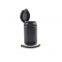 60ml 100ml 150ml Empty Black White HDPE Pill Capsule Container Chewing Gum Bottle With Flip Top Cap