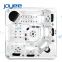 JOYEE High Quality Low Price OEM Factory  Garden Hottub Bath 5 Persons Outdoor Hot Tub Spa With Whirlpool And Air Bubble Jets