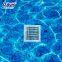 ABS UV Square Main Drain with Anti-Suction Feature for Swimming Pool Accessory Equipment