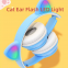 Hot Sales Led Cute P47 Cat Ear Headphones Bt5.0 Wireless Headset With Mic Kid Girl Stereo P47M Earphone