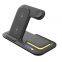 15W Wireless Charging Station Multifunctional 5 in 1 Portable Foldable Wireless Charger for Apple 12-15 Pro Max Series