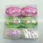 Machine made 5mm*10m rainbow ribbon egg, packing roll, decorate bow