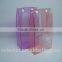 transparent PVC button bag
