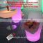 New PE plastic Chair stool with LED light & remote control YXF-6178