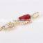 hip hop jewelry red ruby 925 sterling silver angel piece for mens pendant