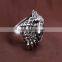 European and American popular iron man style skull fashion zinc alloy ring jewelry