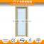Commercial aluminium frame single glass swing door