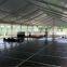 transparent greenhouse tent with transparent roof and walls for outdoor