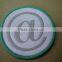 Wholesale custom patches woven with merrow edges