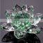 Crystal lotus flower, decorative crystal flowers, glass flowers and crystal flowers