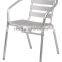 Aluminium material garden metal frame folding metal chair