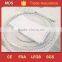 Clear glass charger silver gold hobnail wedding belmont wholesale beaded plate