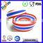 Colorful Promotional Gifts Silicone Bracelets With Logo Printed