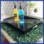 China factory supplier acrylic serving tray with handles