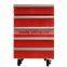 JGA Retro Style 1 Drawer 50L Mini Toolbox Refrigerator , Safe Fridge With 4 Wheels Cabinet Freezer