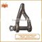 Rigging hardware stainless steel twist shackle