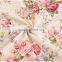 100% cotton print fabric rose flower design