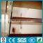 Prefabricated indoor wood straight stairscase design with PVC handrail