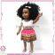 Doll with Afro Hair Style 18 Inch UK doll OEM 18'' black doll with afro