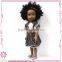 Clothes Changing African Black dolls 18 inch black doll manufacturer china