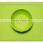 Custom Food Grade Baby Snack Mat Silicone Placemat Plate