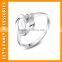 Cheap Stainless Steel Men Silver Rings With Stone PGRG0096