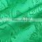 Red or Green leaf Nylon Spandex Jacquard elastic Mesh Fabric
