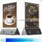 Restaurant /coffee shop menu mobile power bank from 6000mAh to 15000mAh with 4 USB ports