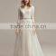 Latest Style High Quality parti dress import from china beaded strap and beaded sash bridal maxi dress