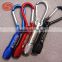 Wholesale Mini Bright Flashlight with Carabiner Portable Outdoor Torch Flashlight with Hanging Buckle Small Size Torch 10pcs/Lot