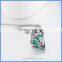 Religion Cross Metal Hollow Cage Chime Box Musical Sound Bell Pendant Harmony Pregnancy Maternity Necklaces BAC-M059