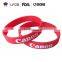 Cheap promotional gift silicone band /New design cheap silicone bands