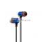 Headphones high quality in ear earphones metal earphone with mic quality headphones for smartphone