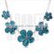 Best selling fashion zinc alloy enamel flower pendant